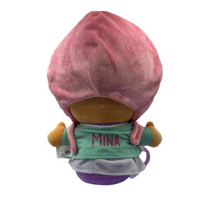 Oem Odm Custom Geborduurd Super Zacht Knuffel Schattige Neger Moslim Stijl Anime Karakter Pop Pp Katoen Gevulde Knuffel - Product Image 5