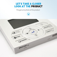 Nouvelle télécommande filaire en plastique pour unité intérieure de climatiseur VRV certifiée RoHS, modèle BRC51D67 3P788599-1