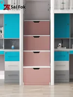 Lit superposé moderne personnalisable avec cadre métallique, gain de place, avec rangement, pour hôtel, appartement, dortoir - Écologique et durable