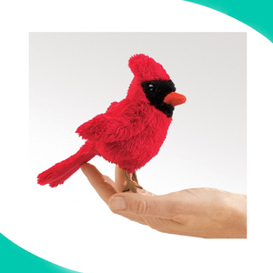 Nhà Máy Tốt Nhất Thực 100% Handmade Con Rối Ngón Tay Con Rối Con Chim Nhỏ Con Rối Nhồi Bông Sang Trọng Con Rối Ngón Tay - Product Image 5
