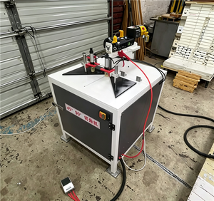 Machine de découpe automatique à angle de 45 à 90 degrés, scie à onglet pneumatique pour profilés en aluminium, pour cadre de porte et de fenêtre - Product Image 5