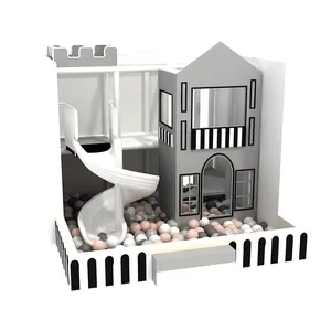 107SQM High Quality Kids Macarons Theme Indoor Playground Equipment For Sale