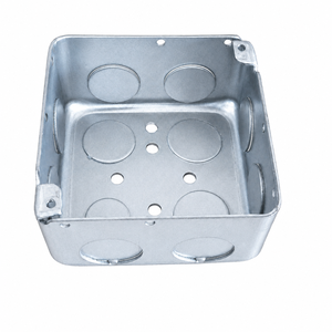 Scatola metallica zincata per condotti - Scatola elettrica a 1/2/3/4 posti per sistema di cablaggio UK - Product Image 5
