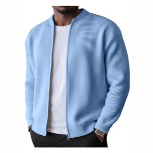 Chaqueta Casual de Pana para Hombre, Manga Larga, Color Sólido, Ligera, para Otoño e Invierno, Dropshipping Shopify - Product Image 3