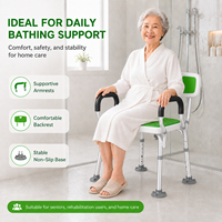 Simplywalk Alüminyum Alaşımlı 200KG Banyo Duş Sandalyesi Ayarlanabilir Hastane Malzemeleri UKCA Distribütör Programı