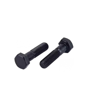 Nhà Máy Bán buôn Chất lượng cao DIY Grade thép không gỉ Oxit Đen Hex bu lông M6-M36 DIN 931 - Product Image 4