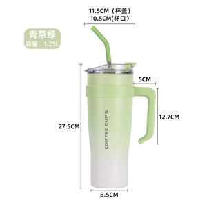 Termo de Acero Inoxidable de 40 oz con Agarre Manual, Portátil, Personalizado, con Aislamiento Térmico de 6 a 12 Horas, Vaso para Agua - Product Image 4