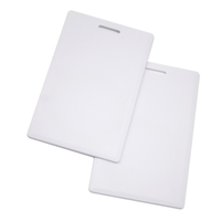 Kartu RFID Clamshell IClass Prox TK4100 T5577 Putih ID Kontrol Akses Dapat Diprogram Dapat Ditulis Ulang Kartu Pintar Kosong Grosir