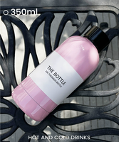 Botol Vakum Dinding Ganda Slim 350ml 500ml Logo Kustom Stainless Steel Terisolasi 6-12 Jam Insulasi Termal Hadiah Promosi