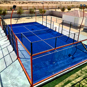Nuevo Diseño Expert Maker Oneness Modelo A-06 Cancha de Pádel de Red Grande de 10x20m Césped Profesional % Galvanizado en Caliente 120x120x3.2mm - Product Image 4