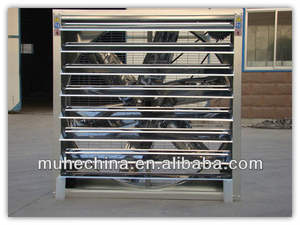 Z 1000mm家禽 & 豚排気ファン、ABSプラスチック製インレット付きチキンヒーター天井屋根裏部屋冷却システム - Product Image 4