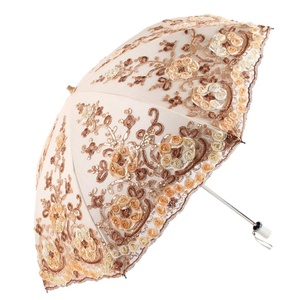 2024 Advanced Custom Fashion <b>Umbrella</b> Flower Lace Parasols for Wedding Party Lace Bridal <b>Umbrella</b> Black Coated Sunscreen - Product Image 3