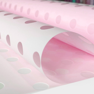 Pellicola trasparente perlescente carta da imballaggio per fiori di fabbrica vendita diretta fiori confezione di plastica carta da regalo - Product Image 3