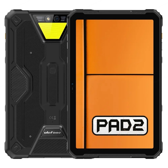 Ulefone Armor Pad 2 Rugged Tablet 11Inch 2K 8GB RAM+256GB ROM MTK Octa Core New IP68/IP69K 18600mAh Android 13 4G Wi-Fi/GSM