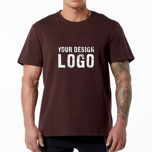 Summer Casual 100% Polyester Slim Fit Sport Men's T <b>Shirt</b> Outdoor Curved Hem Round Neck Muscle Fitness Mens T <b>Shirt</b> - Product Image 6