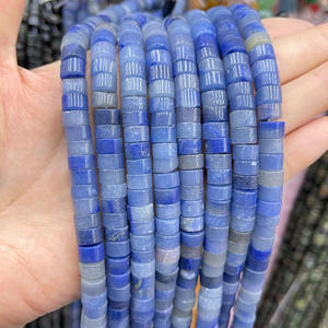 5x8mm pequeño plano redondo Ábaco rueda cuentas disco espaciador ágata cristal Jade piedra cuentas joyería hacer cuentas - Product Image 3