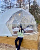 Prix bon marché grande tente à bulles gonflable en dôme de fête en plein air petite tente en Polycarbonate Camping Igloo tente à bulles dôme de jardin