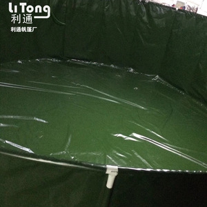 บ่อปลาพีวีซีเป่าลม Litong สำหรับกลางแจ้ง หนาพิเศษ กันน้ำ ใช้ในบ้านได้ ปรับแต่งได้ - Product Image 4