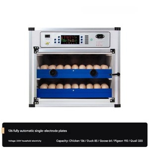 Máy ấp trứng Công suất kép tốc độ nở cao hoàn toàn tự động gia cầm 68 Máy ấp trứng sử dụng trong gia đình - Product Image 2