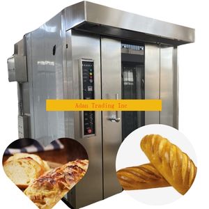 Precio de fábrica Horno rotatorio industrial Hornos de panadería comerciales rotativos eléctricos para panadería - Product Image 4