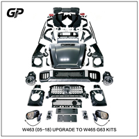 Kit carrosserie pour Mercedes Benz Classe G W463, mise à niveau vers le style W465 G63, matériau PP, kit de conversion de carrosserie