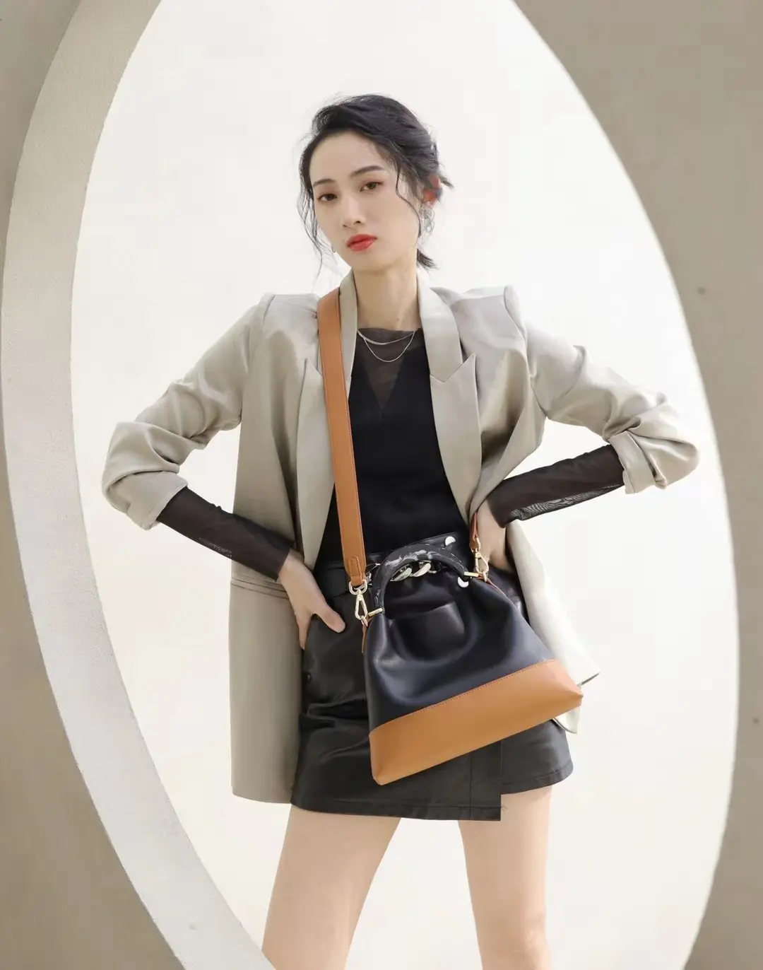 Handtasche Frau Handtaschen Damen koreanische tragbare Arche Mode Großhandel