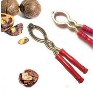 <b>Nutcracker</b> Heavy Duty Red Handle Walnut Cracker Kitchen Utensil - Product Image 5