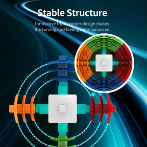 Thiết Kế Mới Moyu Cảm Thấy Mịn Meilong 11X11X11 Stickerless Tốc Độ Cube Ma Thuật Cube Đồ Chơi Giáo Dục Câu Đố - Product Image 4