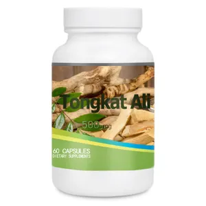 पुरुषों की स्वास्थ्य समर्थन-1 Tongkat अली निकालने 200 करने के लिए (Longjack) eurycoma Longifolia 1000mg सेवारत प्रति 60 कैप्सूल