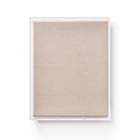 Cadre de présentation en acrylique transparent poli diamant avec couvercle, qualité muséale, pour l'affichage d'art mural 3D, de peintures et d'impressions sur toile