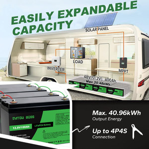 Batería de Litio Lifepo4 de <span class=keywords><strong>12V</strong></span> 100AH con Corriente de Descarga de 120A, Recargable, Disponible en Stock Local de la UE, para RV, Camping y Pesca - Product Image 3