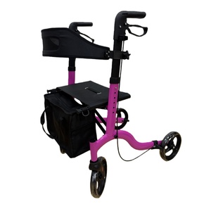 Déambulateur pliable pratique et portable pour adultes, chariot de courses, déambulateur pour personnes âgées, déambulateur pratique pour les personnes âgées - Product Image 5