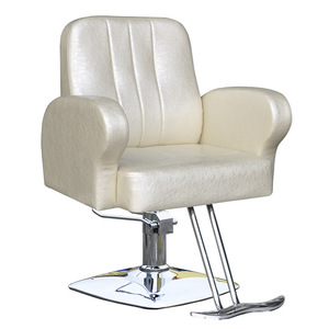 Poltrona da <span class=keywords><strong>Barbiere</strong></span> Professionale <span class=keywords><strong>dal</strong></span> Design Moderno con Pompa Idraulica Regolabile in Altezza, Sedia Classica per Salone - Product Image 1
