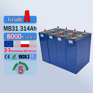 Poland Warehouse Ready to Ship MB31 3.2V 314Ah LiFePO4 Cells Brand New Grade A 8000 Cycles High Density ESS <b>Battery</b> - Product Image 1