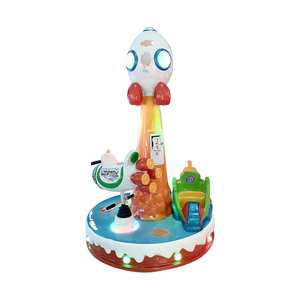 Precio de Fábrica, Parque Infantil Interior y Exterior para Niños, Mini Carrusel de 3 Plazas en Venta - Product Image 1