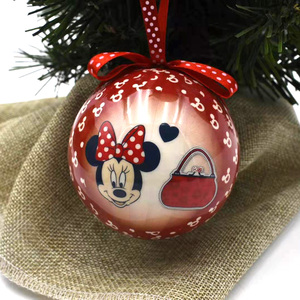 LONGSTAR <span class=keywords><strong>Boule</strong></span> <span class=keywords><strong>de</strong></span> Noël <span class=keywords><strong>Mickey</strong></span> Mouse et Minnie Mouse Ornements <span class=keywords><strong>de</strong></span> Noël <span class=keywords><strong>Boule</strong></span> <span class=keywords><strong>de</strong></span> Noël en carton pour décoration - Product Image 4