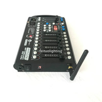 Contrôleur DMX sans fil 192 canaux, console DMX512 rechargeable mini DMX 192