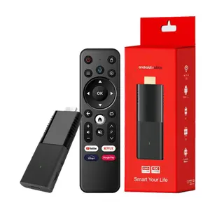 Q3 tv stick Android 10.0 ATV 4k streaming device with voice remote control wifi 6 android Tv Stick