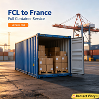 Expédition de conteneurs par voie maritime de Marseille à Fos, service DDP, Chine vers France, transitaire