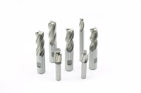 TAIRAY Fraise à queue sphérique en carbure monobloc 4 cannelures 6 mm, revêtue, HRC55, pour usinage CNC, en acier au tungstène, outils de fraisage, fraises de défonceuse