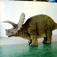 Costume de dinosaure réaliste pour deux personnes, dinosaure marcheur pour adultes, tricératops, jambes cachées, costumes de dinosaures