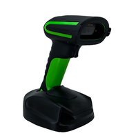Lector de Códigos QR 1D 2D Portátil y Robusto de Lectura Rápida QunSuo para Exteriores con Base de Carga USB