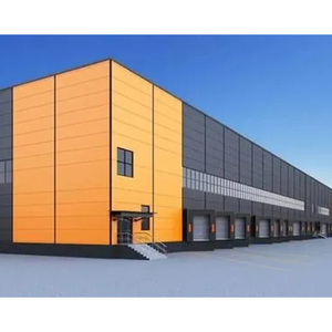 豪华预制钢厅金属建筑机库仓库带轻型建筑焊接加工服务 - Product Image 5