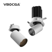 Lumière moderne Downlights de tache de voie de l'aluminium 5W 12W 20W LED de puce d'épi pour l'éclairage de restaurant