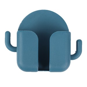 Home Simple <strong>Wall</strong>-Mounted Plastic Phone Charging Cable <strong>Storage</strong> Box No-Drill Living Room Phone Holder <strong>Rack</strong> - Product Image 5