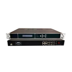 8 Channels RF Modulator IP To DVB-T COFDM converter