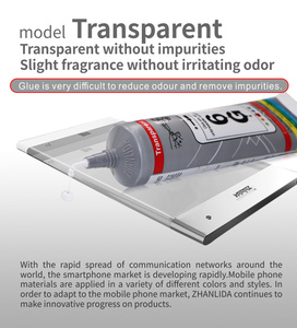 Pegamento <span class=keywords><strong>de</strong></span> Poliuretano Líquido Transparente Zhanlida 6G, 15ML 50ML 110ML, Impermeable, Ecológico, Multiusos, para Manualidades, Reparaciones, Celulares y Joyería - Product Image 1