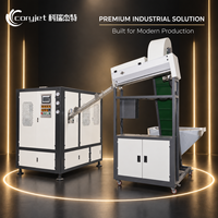 Machine de soufflage par étirage automatique à haute productivité avec moteur PLC pour la fabrication de contenants PET creux