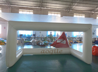 Équipement gonflable de but de water-polo de jeu de football d'amusement de tirs de pénalité de vente d'usine