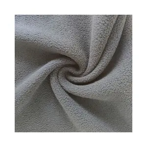 High quality Polar Fleece one side brushed and one side anti-pilling knitted fleece for cloth